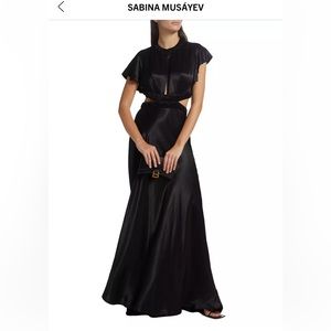 SABINA MUSÀYEV black dress